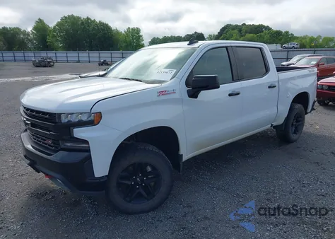 2020 Chevrolet Silverado 1500 4Wd Short Bed Lt Trail Boss из США, поврежденный, VIN 3GCPYFED8LG192676